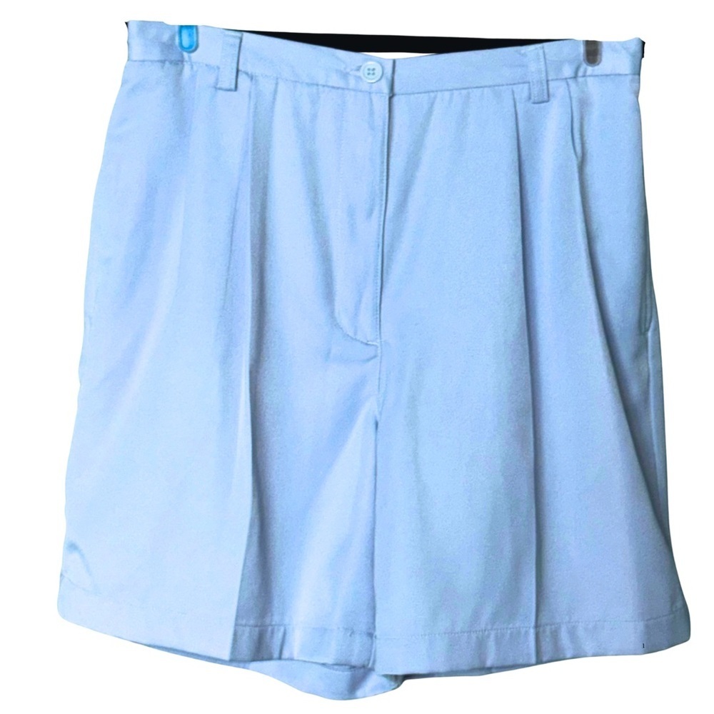 Baby Blue Classic Tailored Style Women’s Shorts